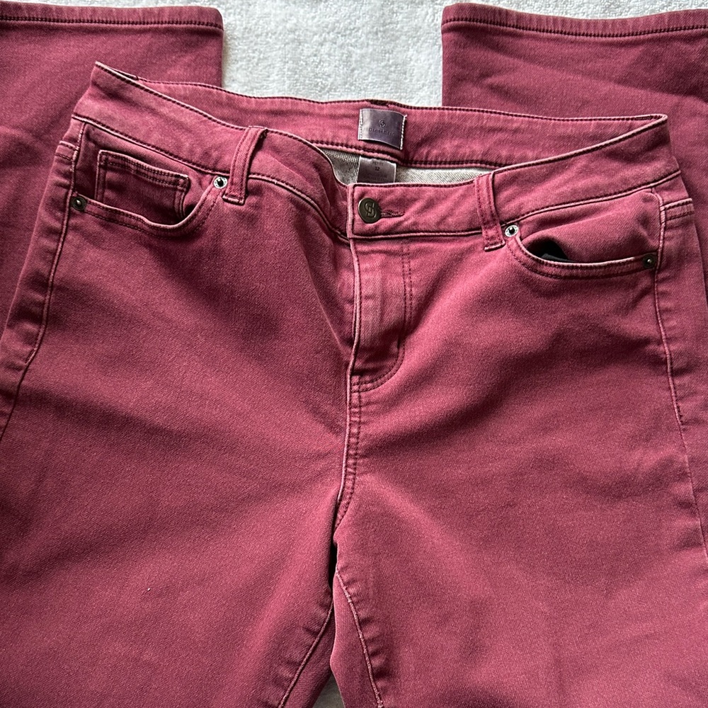Dress Barn High-Rise Jeans in Dusty Rose